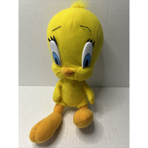 1997 Looney Tunes Tweety Bird - Large 18in Plush Toy, Rare/Vintage - Picture 1 of 4